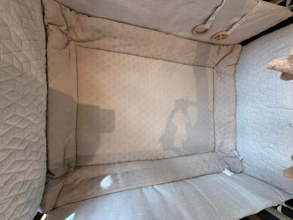 Park pericles malmo zwart met toebehoren, Ophalen, Gebruikt