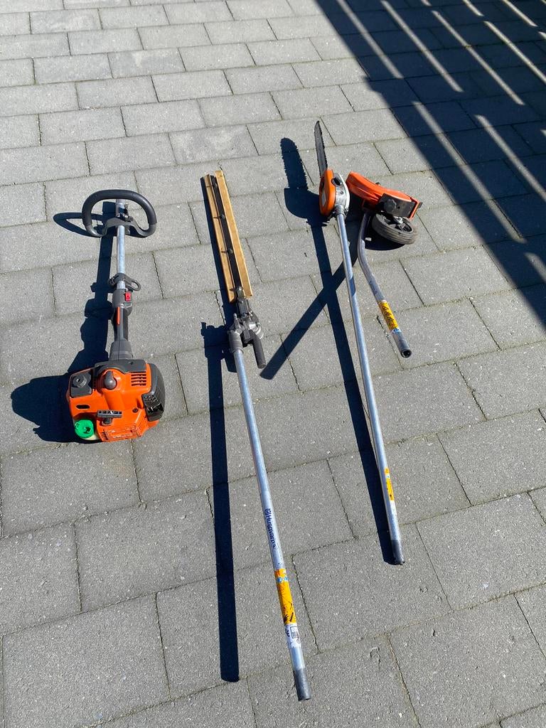 Husqvarna combi motor, Tuin en Terras, Ophalen, Gebruikt, Benzine