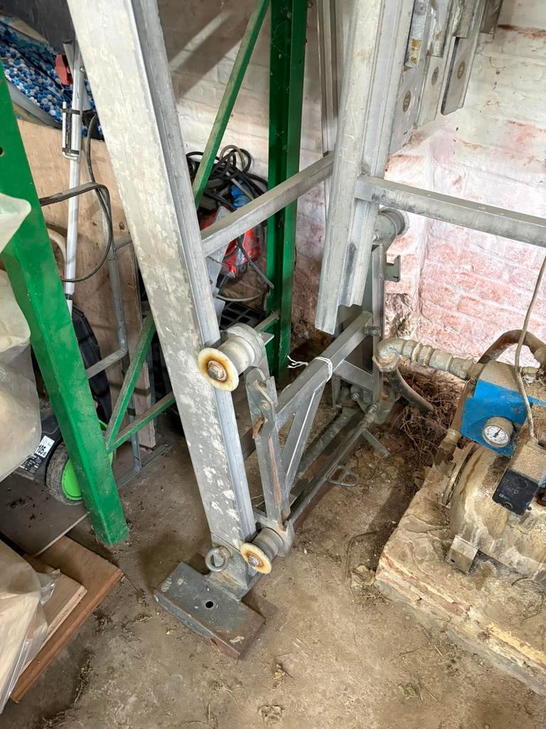Élévateur à échelle, Bricolage & Construction, Enlèvement, Utilisé, Aluminium