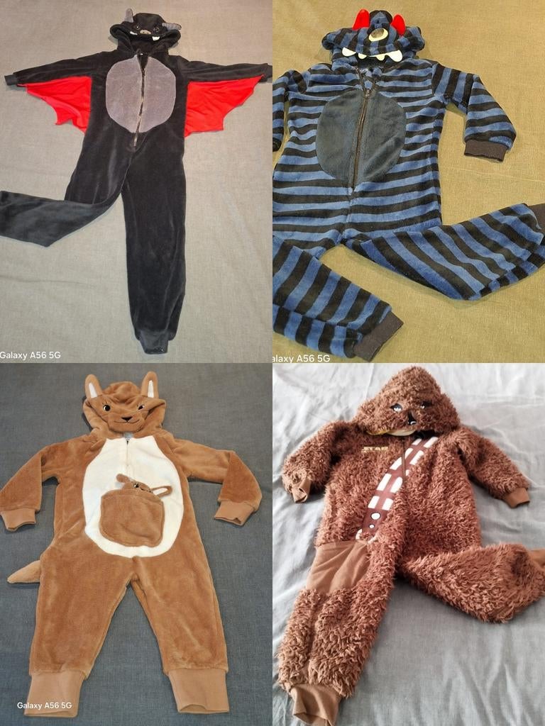 Grand lot de déguisements enfants – dont Choubaka, Enlèvement