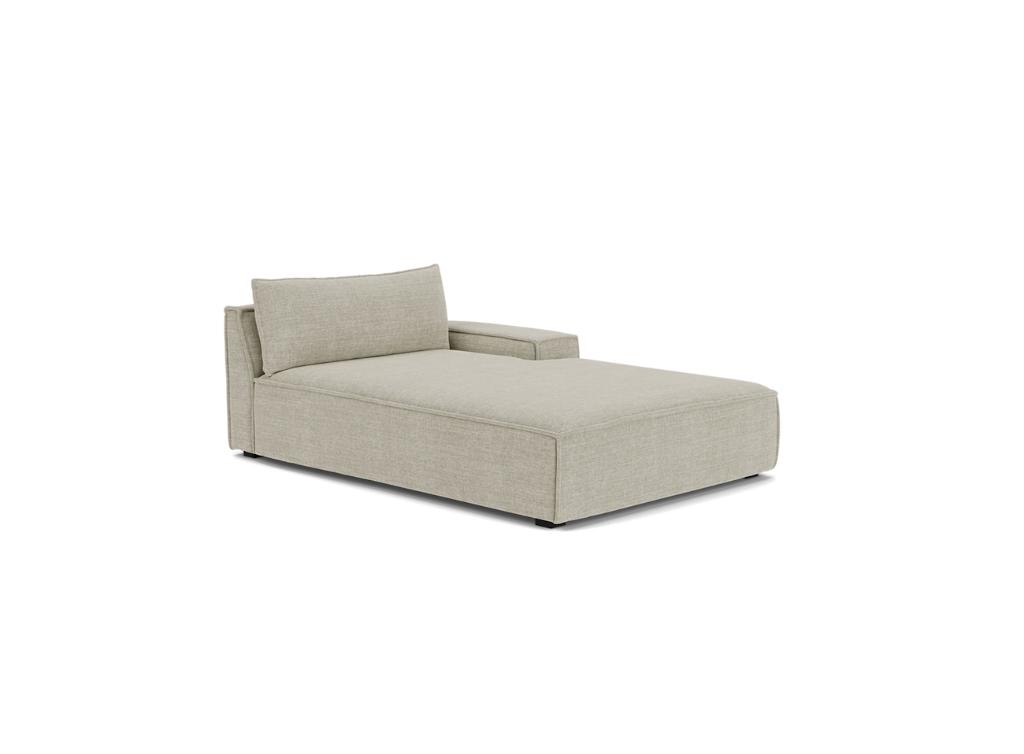 Module chaise longue droite Daphne - Vega Sand Dune à vendre, Maison & Meubles, Canapés | Sofas & Chaises Longues, 150 cm ou plus