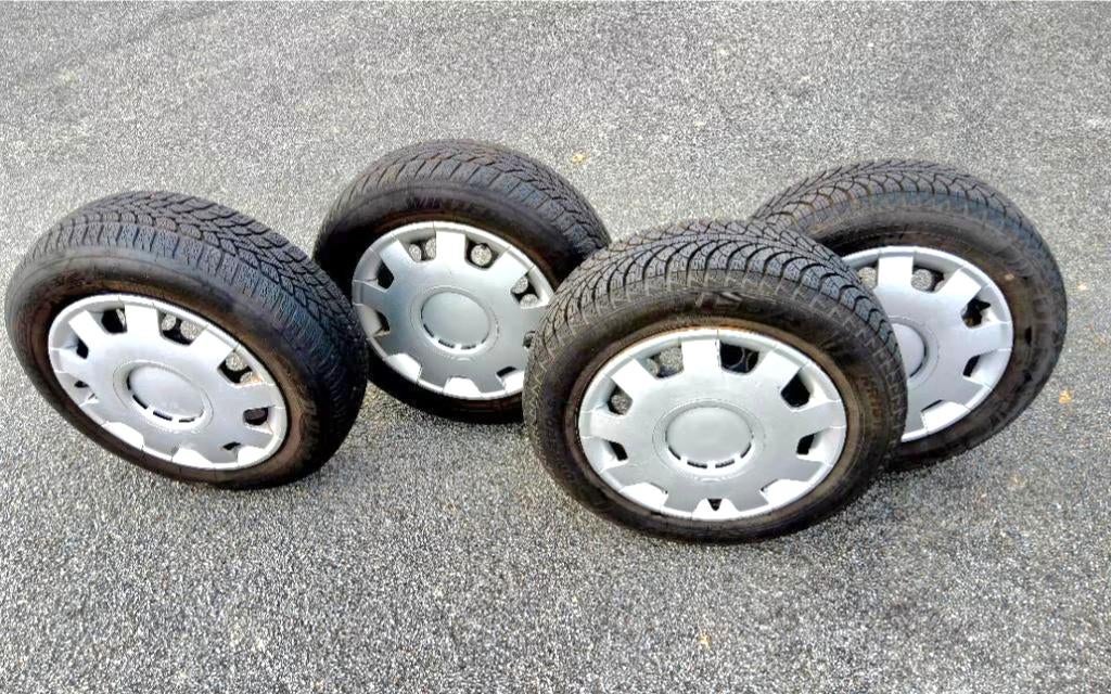 Roues hiver 185/65-15 pour Opel et Fiat, 15 pouces, Pneus et Jantes, Pneus hiver, 185 mm