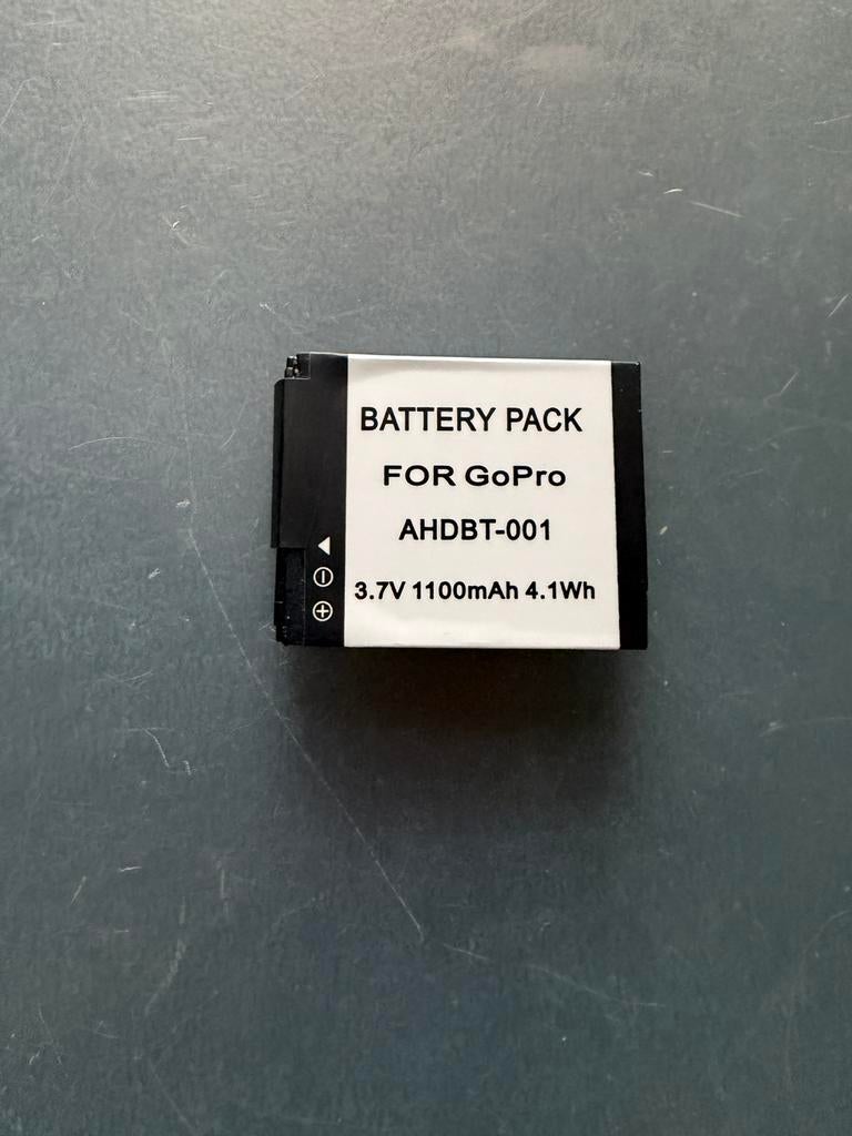 Batterie 1100mAh pour GoPro HD Hero 1 2, Enlèvement ou Envoi, Neuf, GoPro