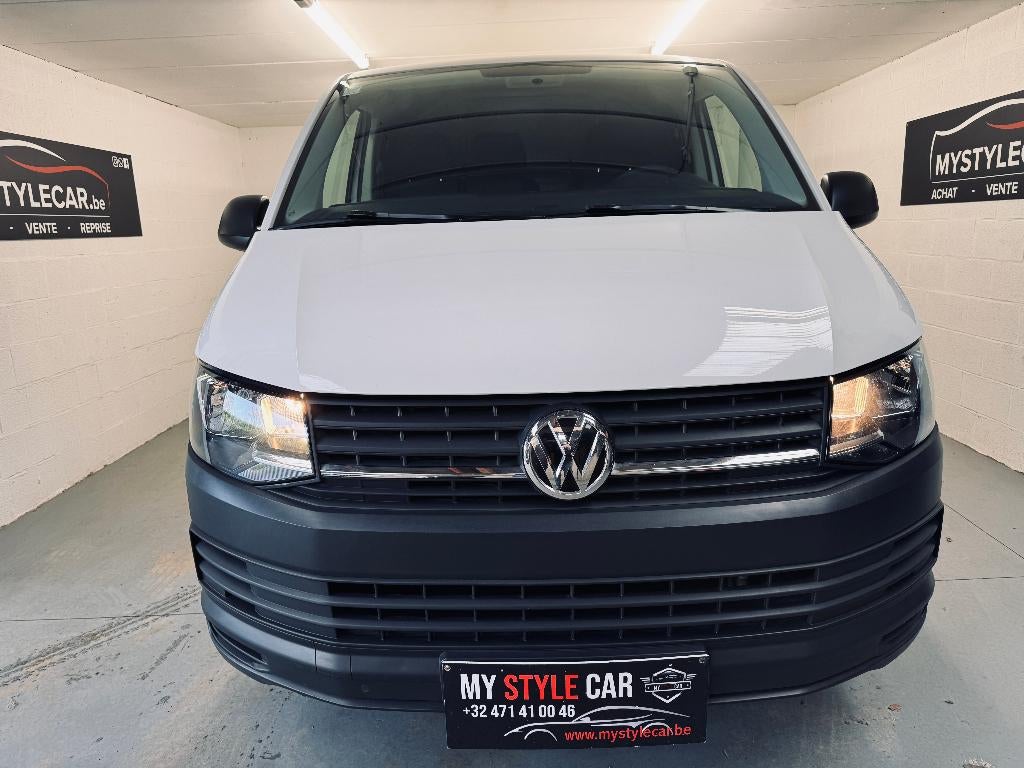 VW TRANSPORTER T6, 1 JAAR GARANTIE, Auto's, Voorwielaandrijving, Stof, 4 cilinders, Wit