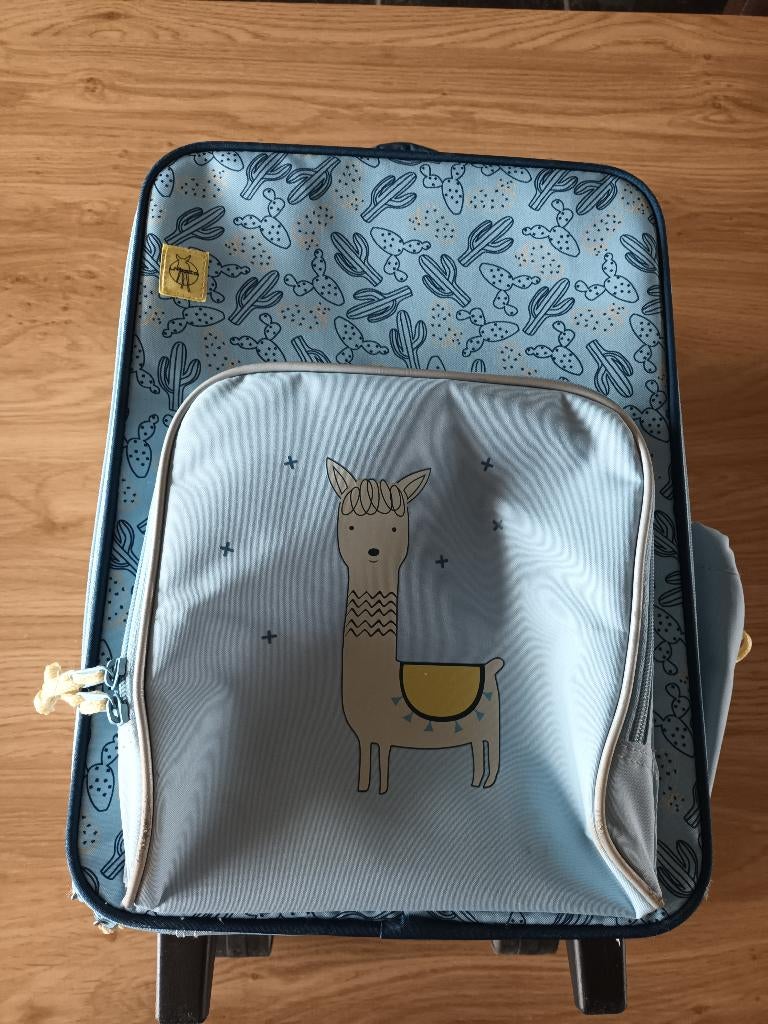 Valise enfant Lassig motif Lama, Bijoux, Sacs & Beauté, Valises, Roulettes, Moins de 35 cm, Comme neuf, Enlèvement