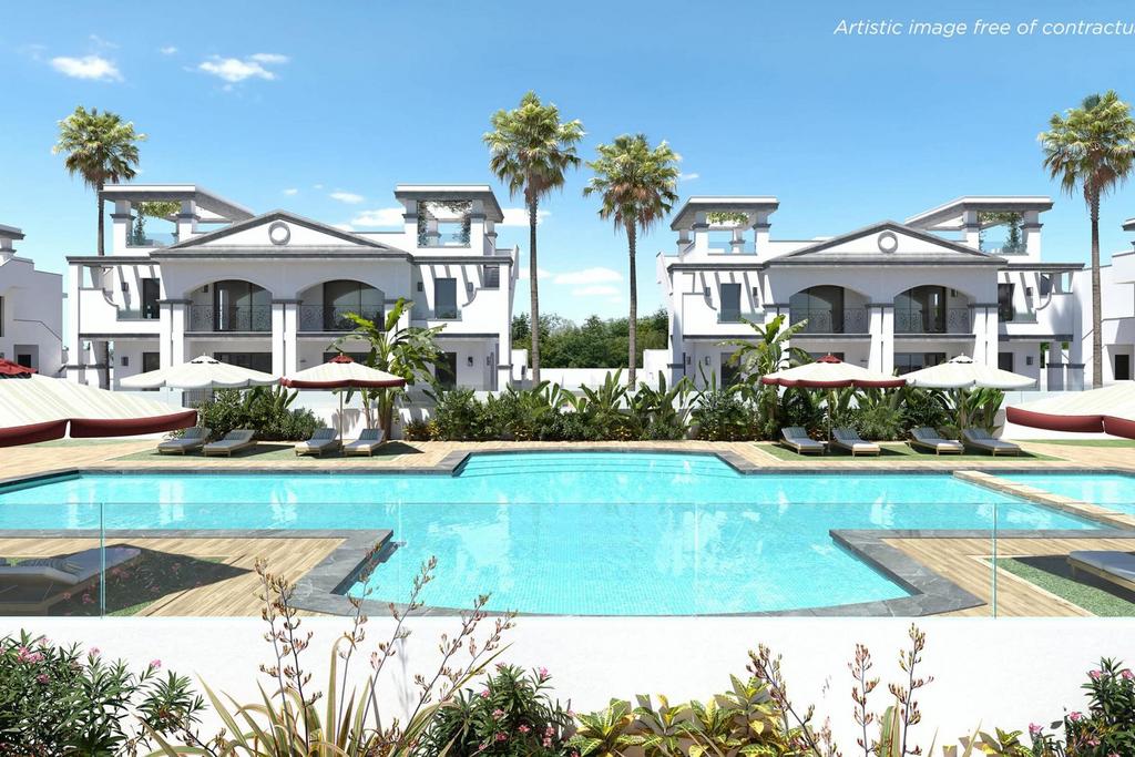 Nieuw appartement te huur in Rojales vanaf half april, Airconditioning, 2 slaapkamers, Aan zee, Costa Blanca