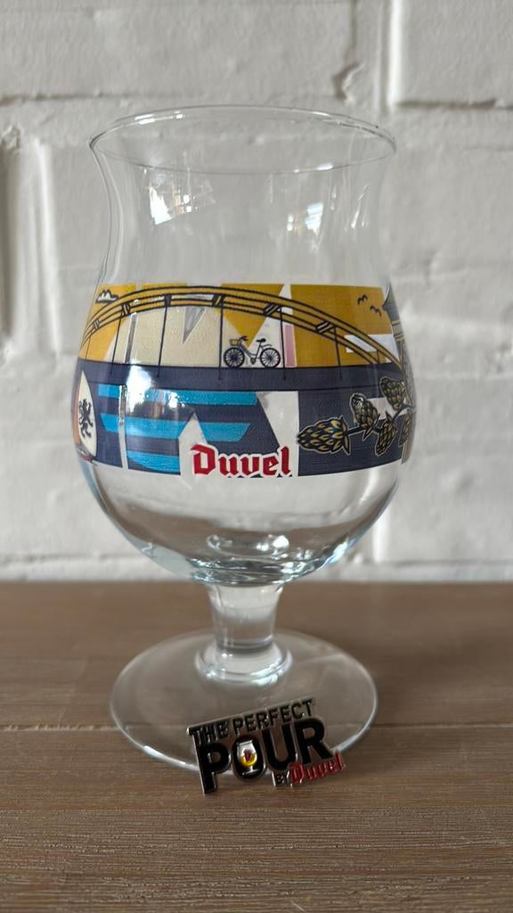 Duvel glas Milwaukee, Ophalen of Verzenden, Nieuw, Glas of Glazen, Duvel