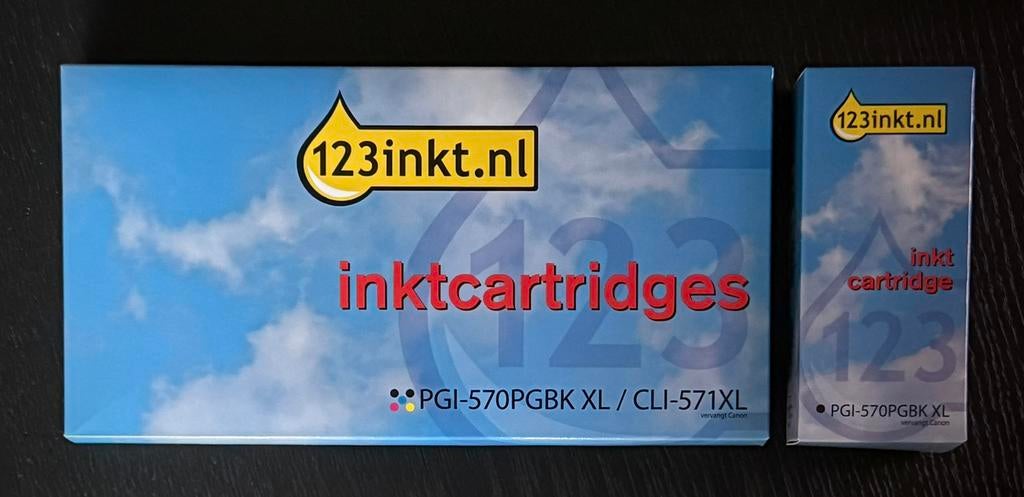 Inktpatronen Canon PGI-570PGBK/CLI-571 XL, Computers en Software, Ophalen, Nieuw, Cartridge