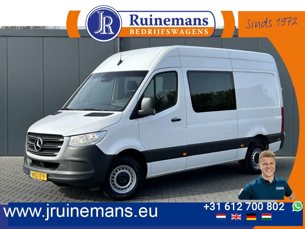 Mercedes-Benz Sprinter 315 CDI 150 PK AUTOMAAT RWD / DUBBEL-, Auto's, Bestelwagens en Lichte vracht, Automaat, Wit, Mercedes-Benz