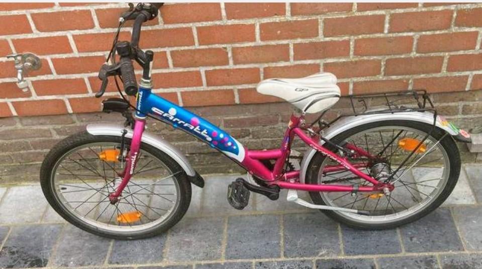 Kinderfiets Carratt 20 inch, Ophalen, Versnellingen, Zo goed als nieuw, Carratt
