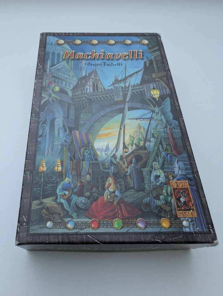 Machiavelli (spel), Hobby en Vrije tijd, Vijf spelers of meer, Ophalen of Verzenden, Gebruikt, 999 Games