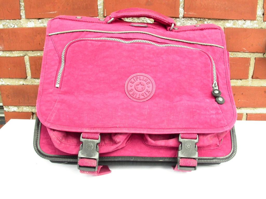 Cartable KIPLING couleur fuschia foncé, Bijoux, Sacs & Beauté, Sacs | Cartables, Rouge, 30 à 40 cm, 30 à 40 cm, Enlèvement