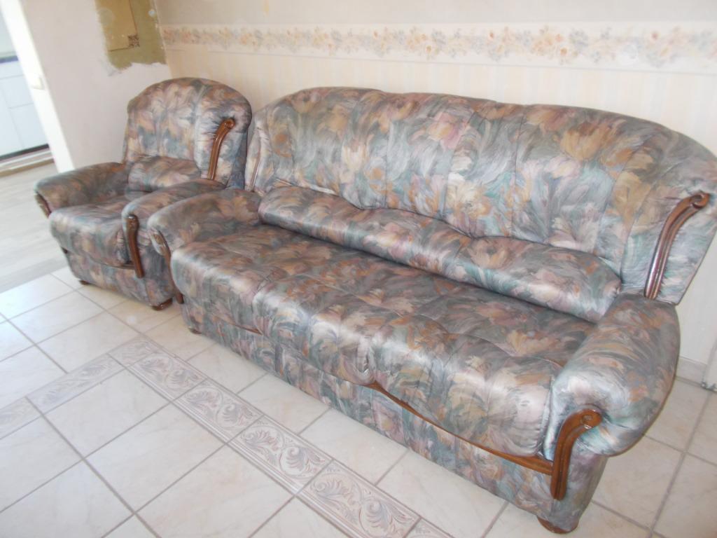 salon, Enlèvement, Utilisé, Tissus