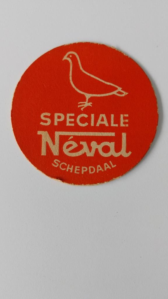 Tapis à bière Speciale Neval De Neve Schepdaal (gueuze), Enlèvement ou Envoi, Utilisé, Sous-bock