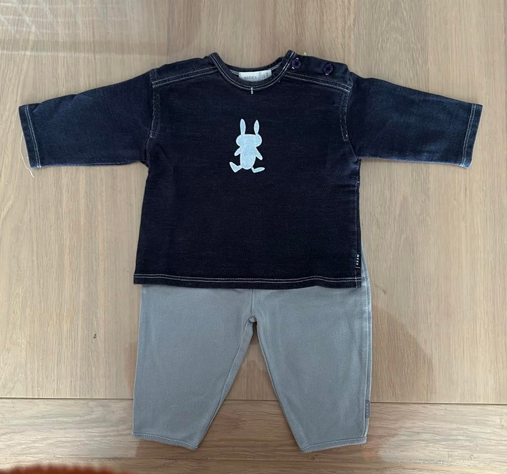 Setje maat 62, Kinderen en Baby's, Babykleding | Maat 62, Zo goed als nieuw, Setje, Jongetje, Ophalen