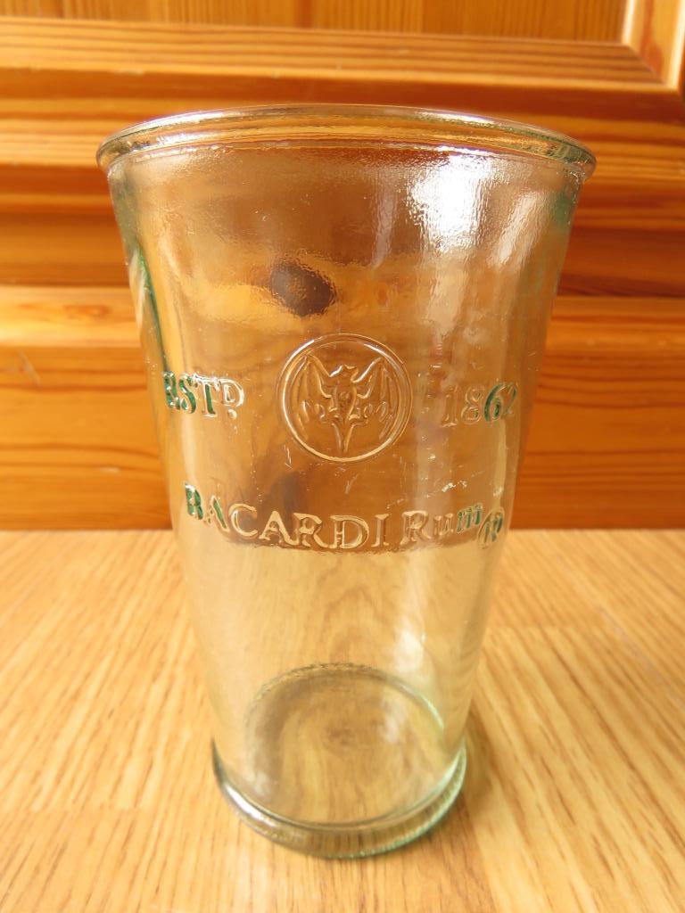 verre a mojito Bacardi, Collections, Verres & Petits Verres, Comme neuf, Autres types, Enlèvement ou Envoi