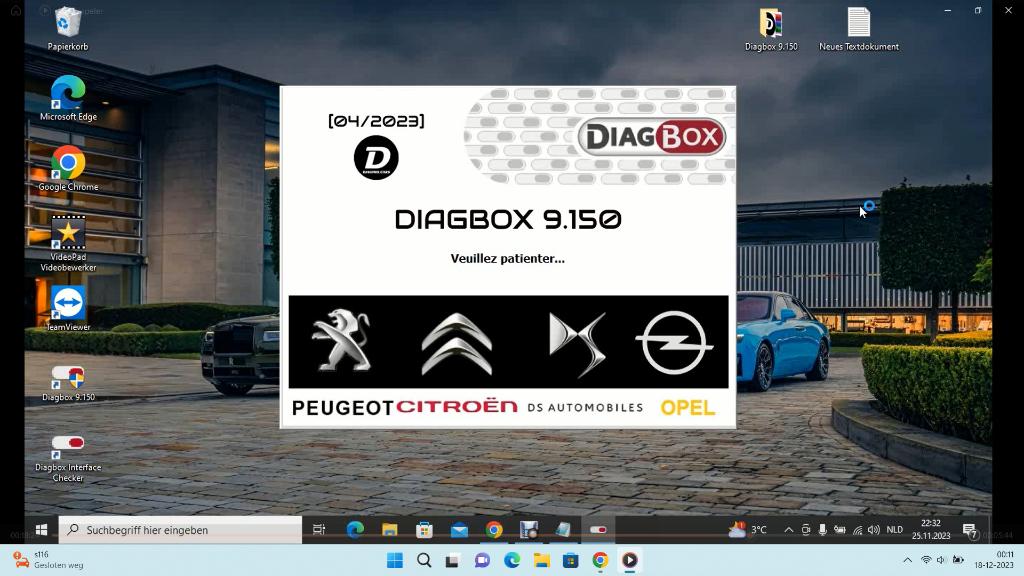DIAGBOX LEXIA 9.150 Native installatie. Nieuw april 2023, Ophalen of Verzenden, Nieuw