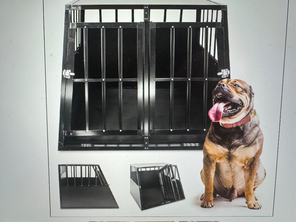 autobench transport box bench voor grote hond nieuw in doos, Ophalen, Nieuw