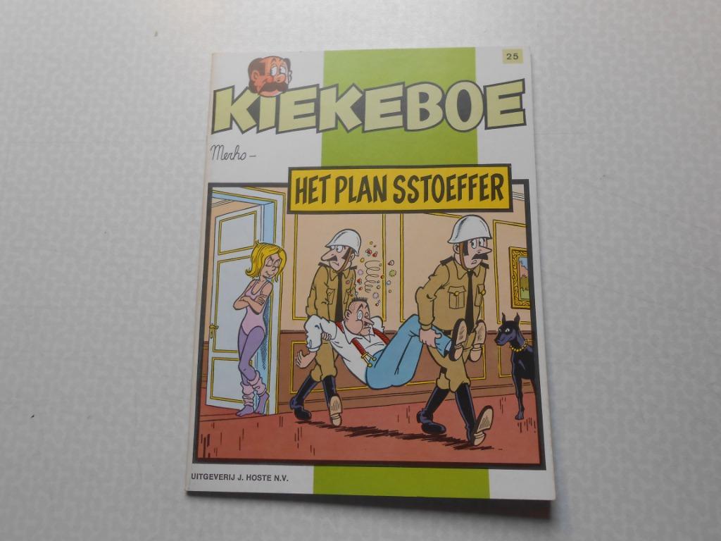 kiekeboe 25 Het plan Sstoeffer 1984 1 ste druk., Livres, BD, Neuf, Une BD, Enlèvement ou Envoi