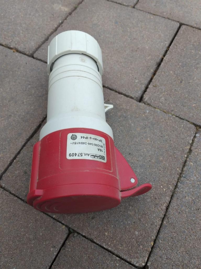 380V rode stekker, Ophalen, Nieuw, Stekker