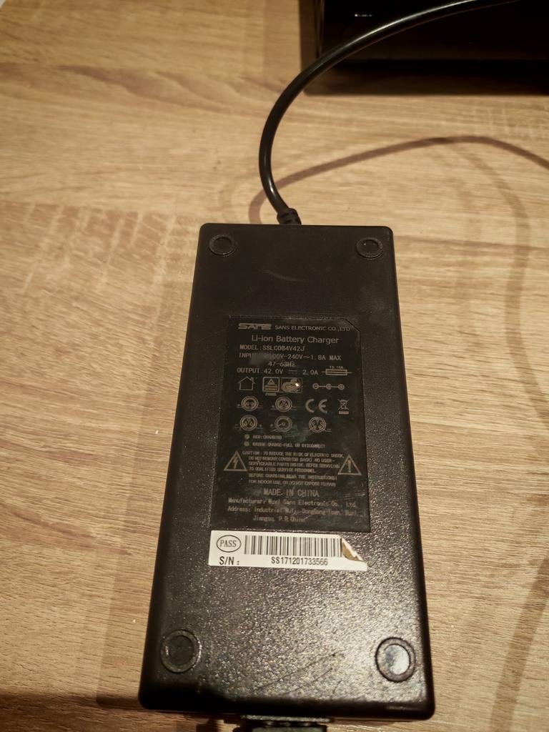 Batterij elektrische fiets + oplader, Ophalen