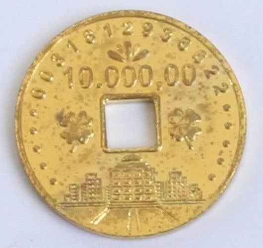 Jeton 0031612936622 - 10.000, Ophalen of Verzenden, Overige materialen