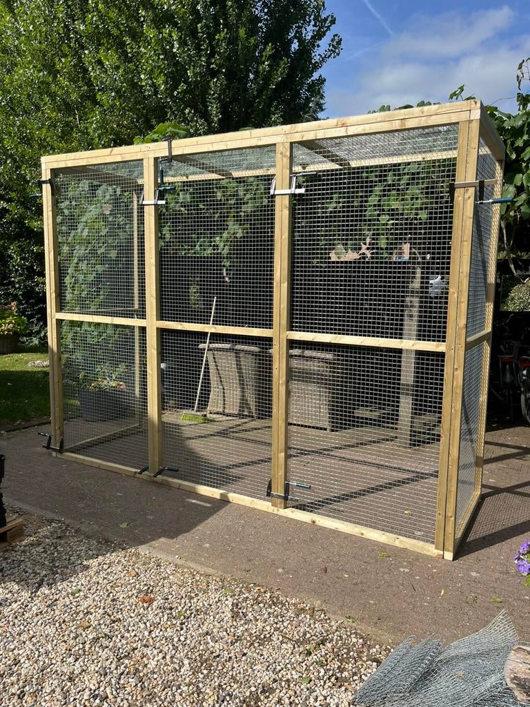 Geimpregneerd houten kattenrennen, ook maatwerk!, Dieren en Toebehoren, Ophalen of Verzenden, Nieuw