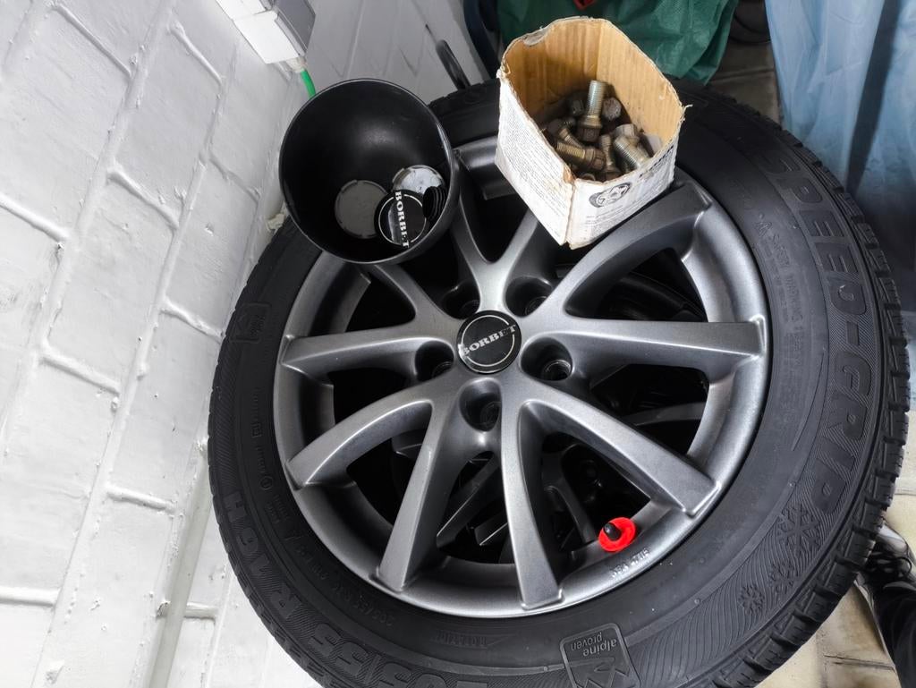 Jantes en aluminium Bobet Mercedes Classe E, seulement 2000, Autos : Pièces & Accessoires, Pneus & Jantes, Pneus hiver, 16 pouces