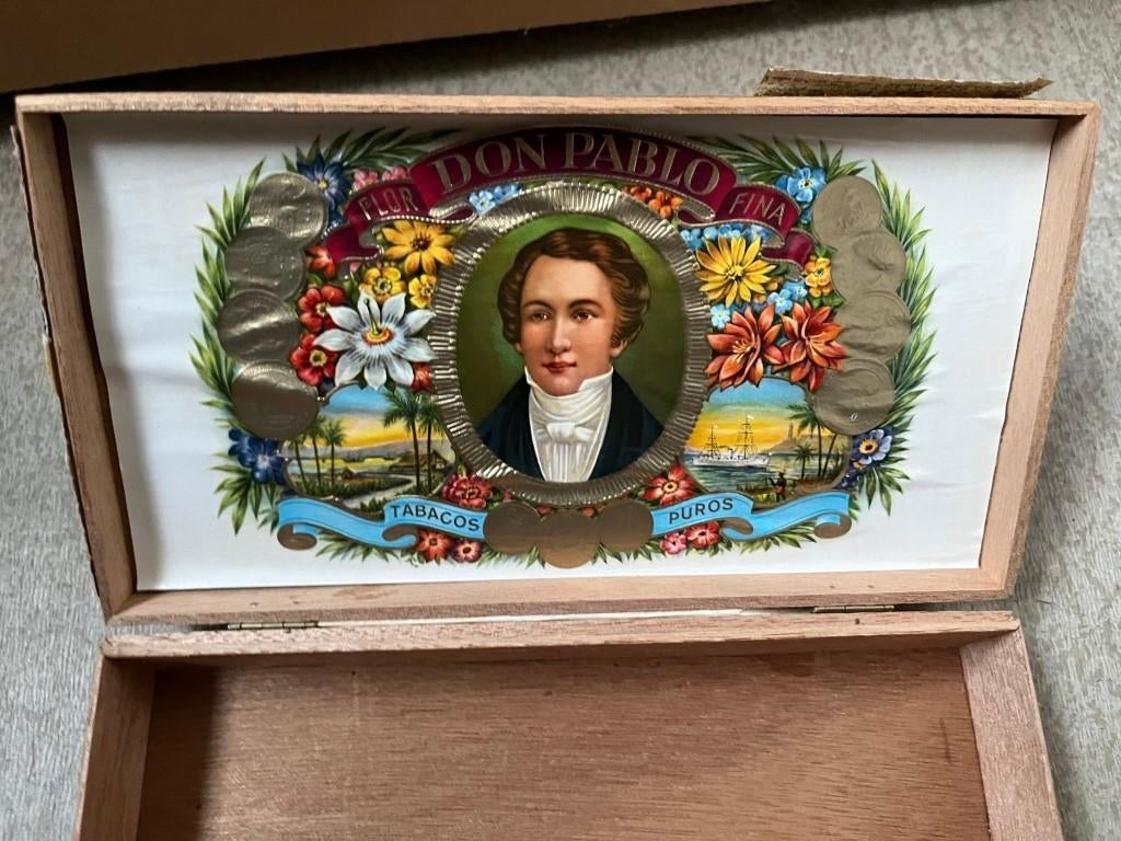 Boîte à cigares Don Pablo vide, Enlèvement ou Envoi