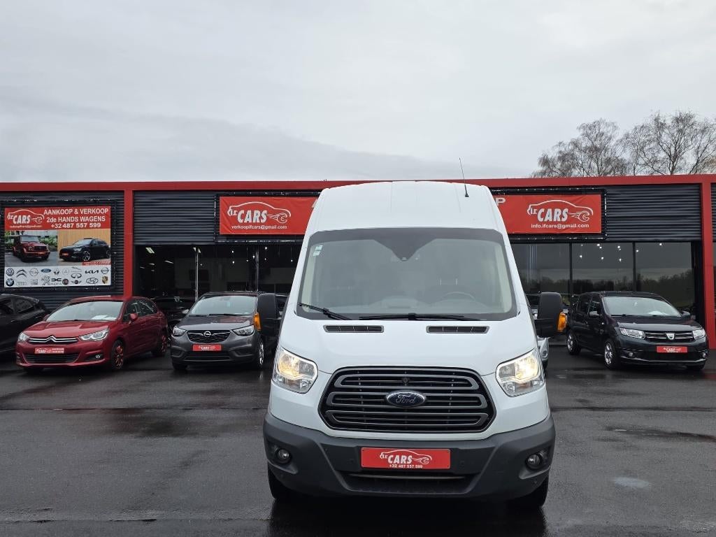 Ford Transit 300 K TDCi Pkw VA S**L-4*AIRCO**3-PLAATSEN, 4 cilinders, Start-stop-systeem, Wit, Bedrijf