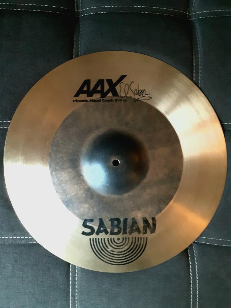 Sabian AAX El Sabor Hand Crash 18' cimbaal, Ophalen of Verzenden, Zo goed als nieuw, Overige merken