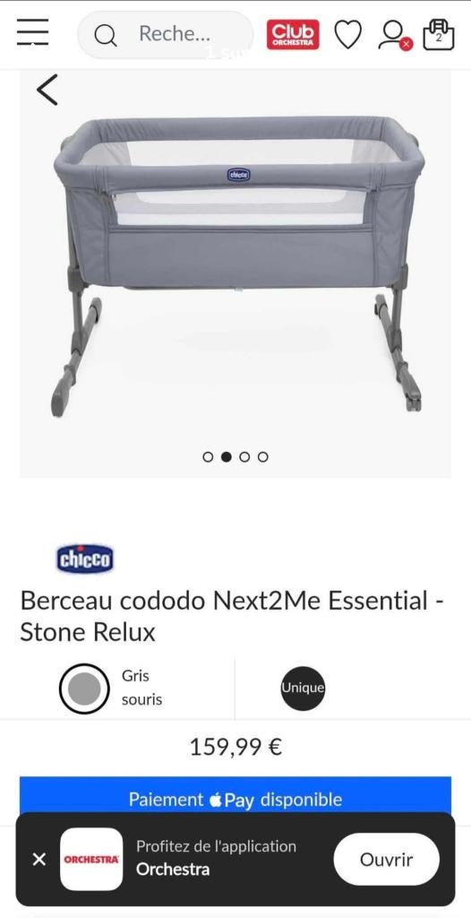 cododo, Enlèvement, Utilisé, Berceau