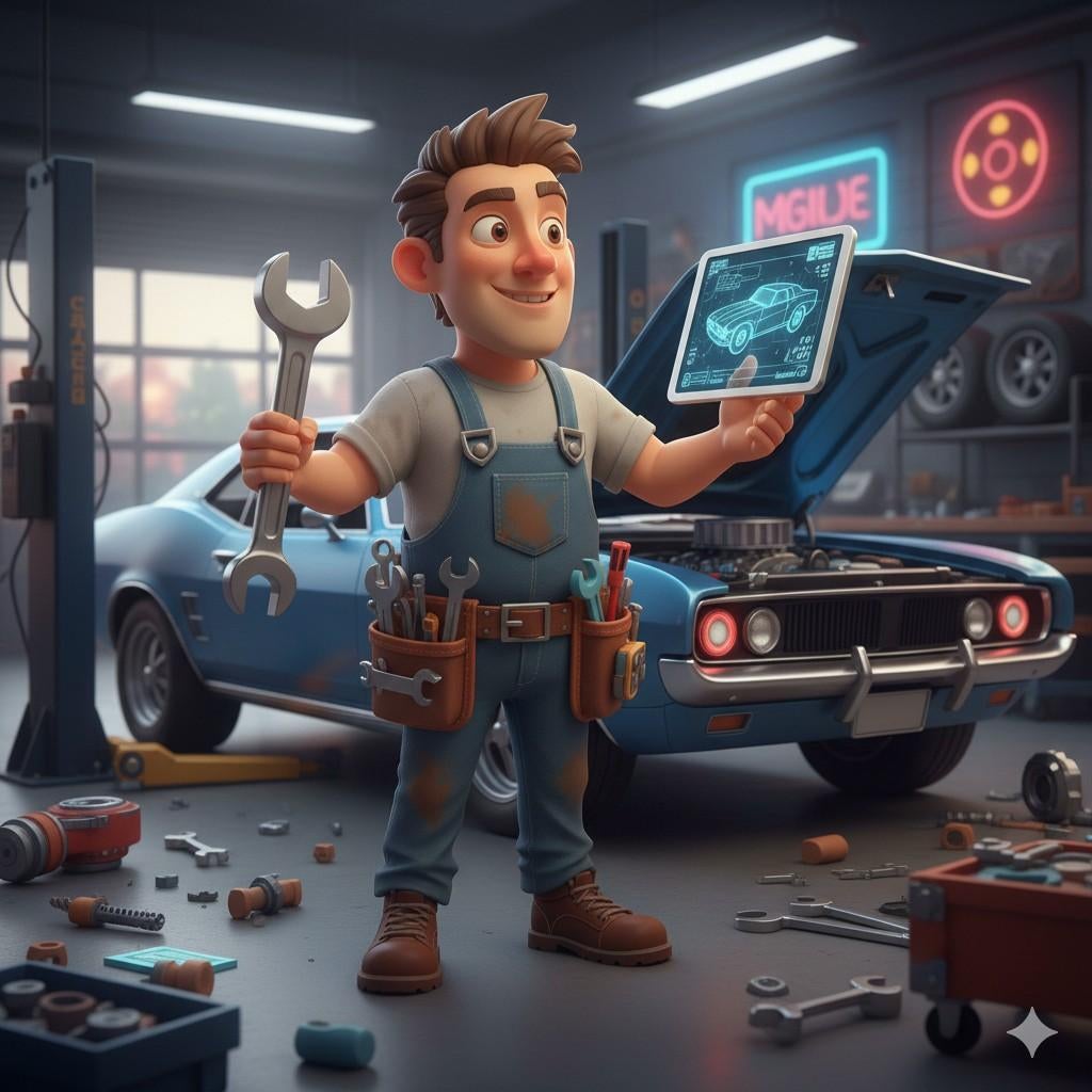 Automonteur, Ophalen