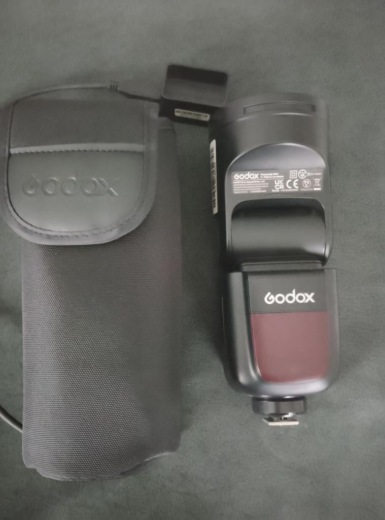 Godox Speedlite V1 Canon flitser, Ophalen of Verzenden, Zo goed als nieuw, Canon, Kantelbaar