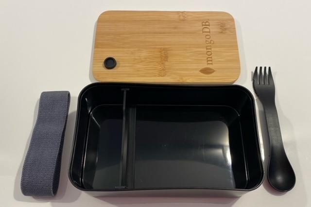 Ecologische lunchbox met bamboe deksel, Ophalen of Verzenden, Nieuw, Effen, Overige typen