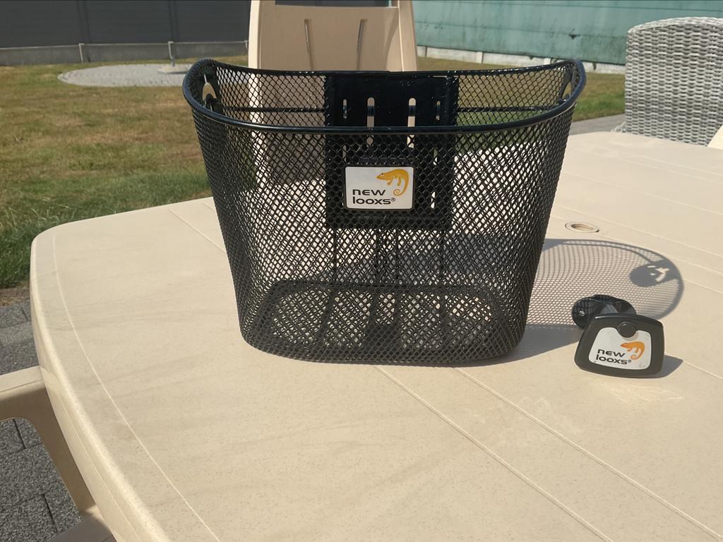 Afneembaar fietsmandje New Looxs, Fietsen en Brommers, Ophalen, Zo goed als nieuw