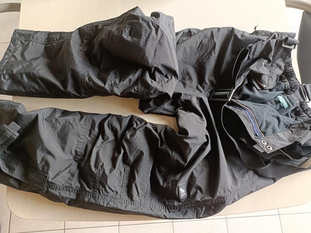 Pantalon de ski homme noir avec commande - fermetures éclair, Vêtements | Hommes, Enlèvement, Comme neuf, Taille 48/50 (M)