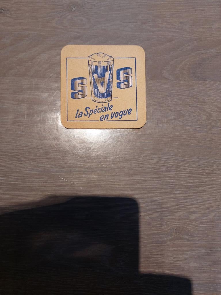 Oud bierviltje brouwerij Sas Ecluse Boortmeerbeek, Verzamelen, Ophalen of Verzenden