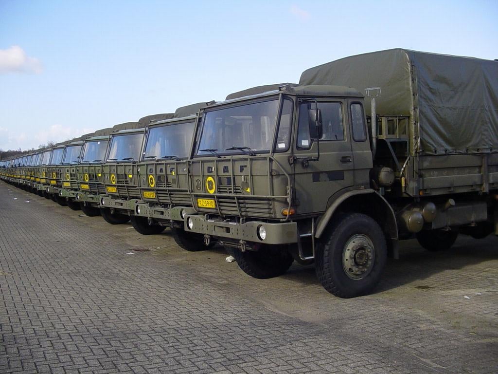 DAF 1800 ex-army 4x4 truck steel suspension EXPORT 4440 4442, Achat, Entreprise, DAF, 4x4