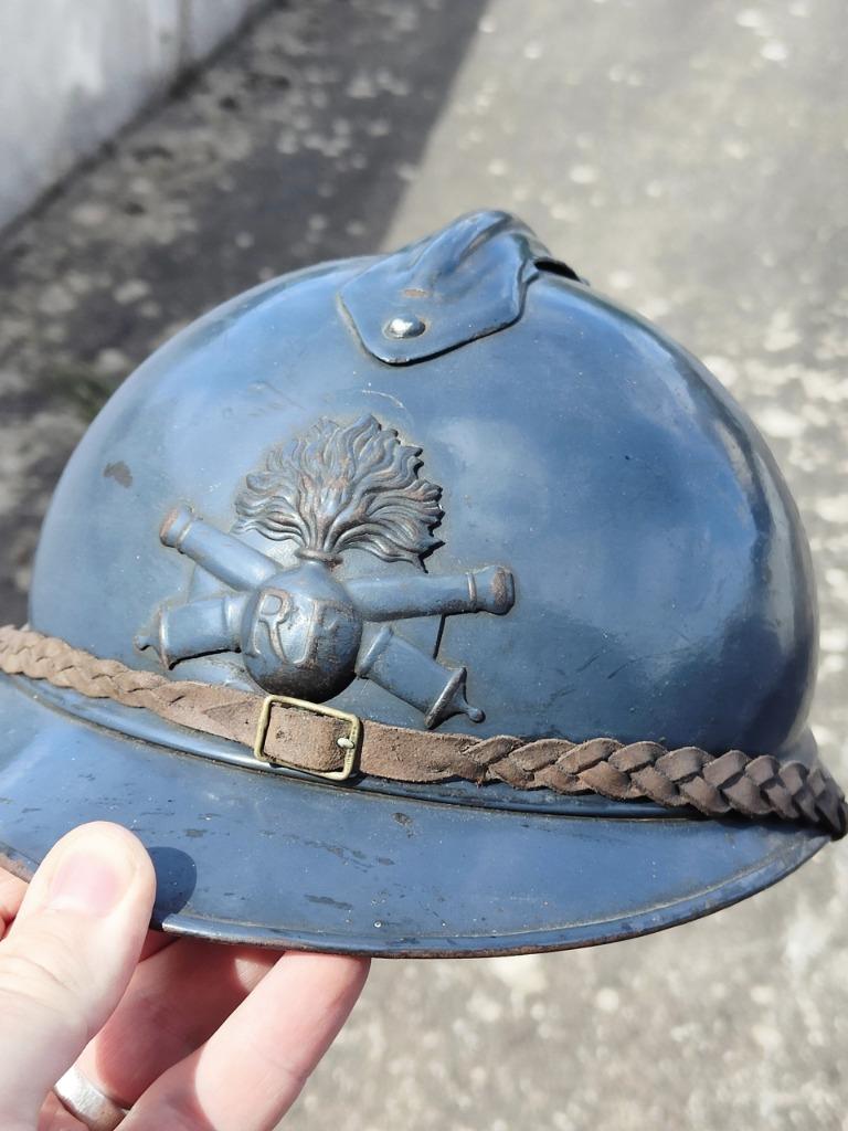 Adrian militaria zeldzame helm uit de Eerste Wereldoorlog, Verzamelen, Militaria | Algemeen, Ophalen of Verzenden