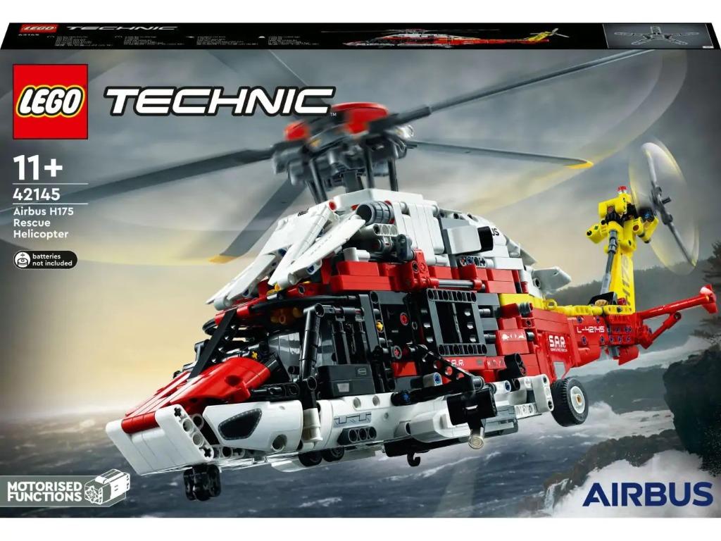 Lego 42145 Airbus Helicopter, Ophalen of Verzenden, Zo goed als nieuw, Complete set, Lego