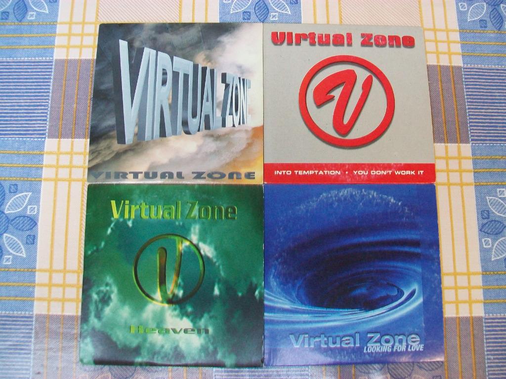Virtual Zone - Looking For Love - Trance - Single Singels, Ophalen of Verzenden, Gebruikt, Techno of Trance