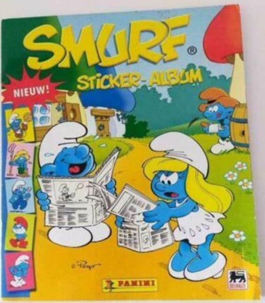 Panini Smurf Sticker Album - 2008 Delhaize dubbele stickers, Enlèvement, Neuf, Autres types