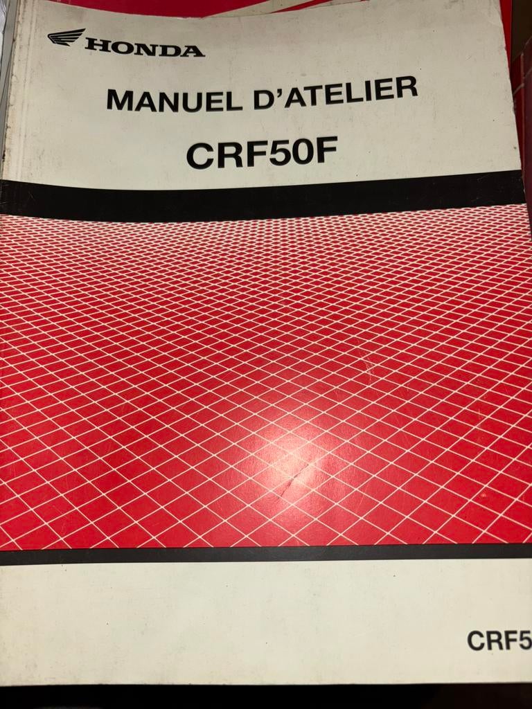 Honda CRF50F 2003- Manuel d'atelier en français, Enlèvement ou Envoi, Honda