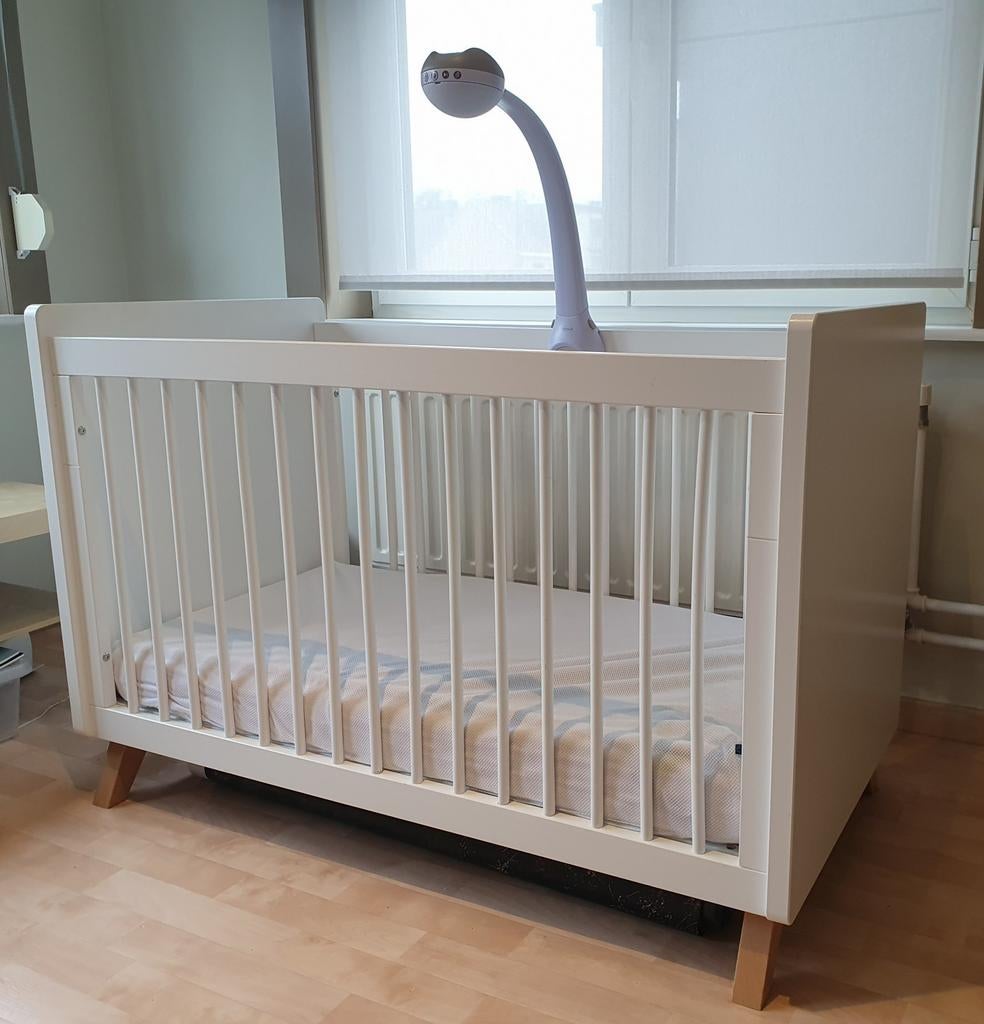 Kinderbed Bopita Lynn 60x120 + véél accessoires, Enlèvement, Comme neuf