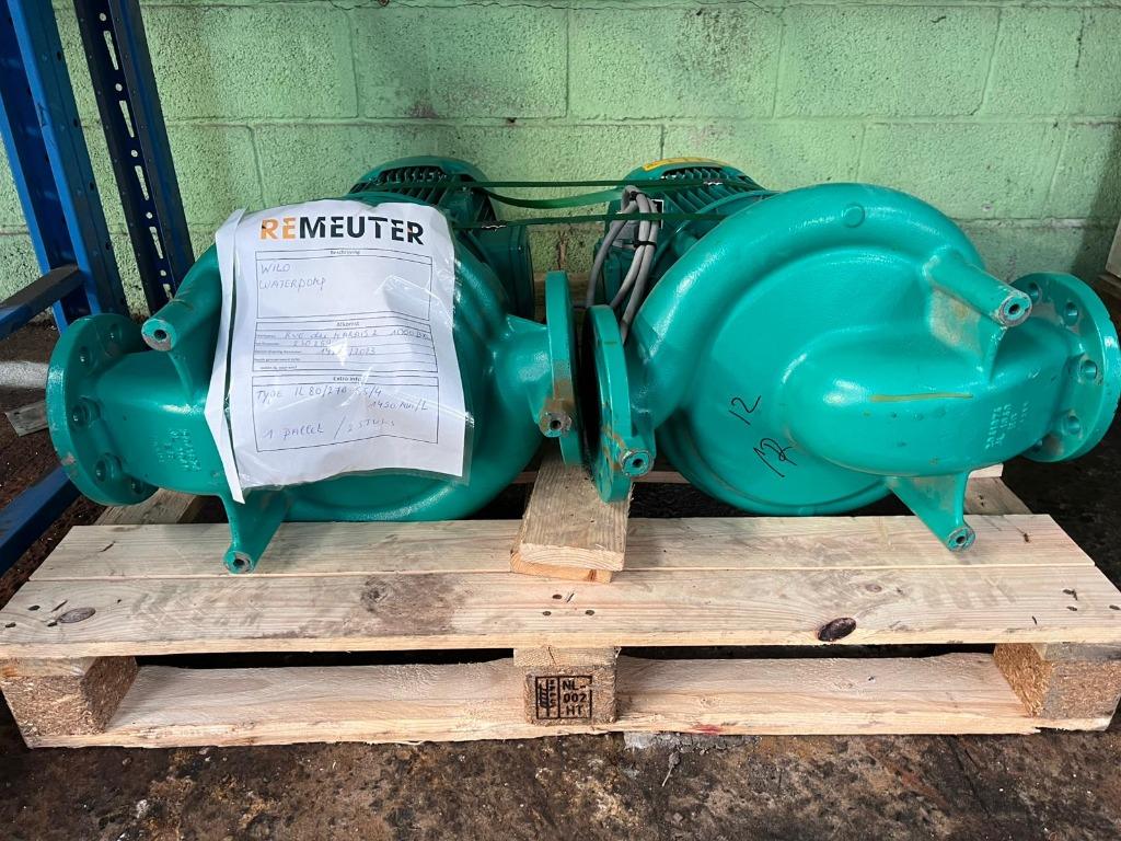 waterpomp WILO, Ophalen