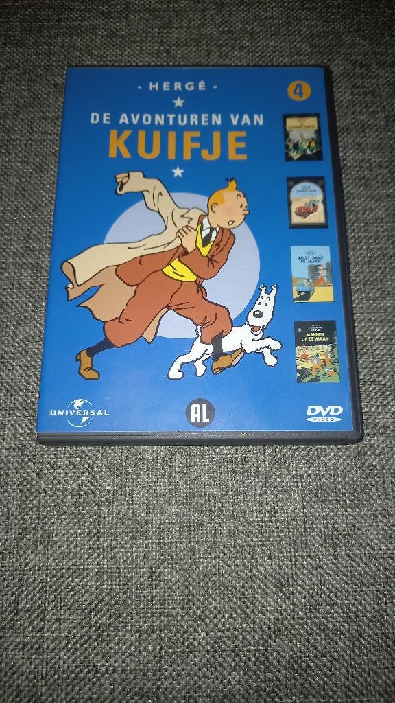 DVD Kuifje, Ophalen of Verzenden, Gebruikt