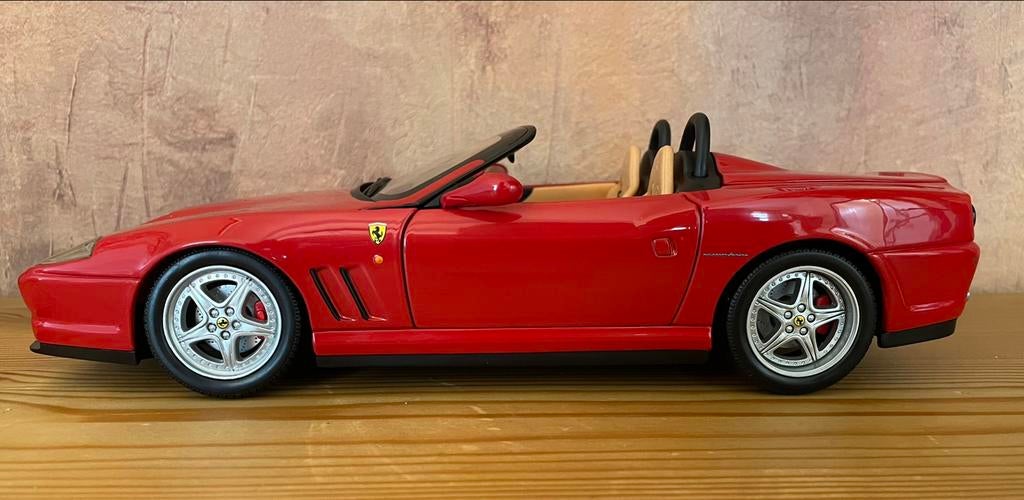 Ferrari 550 BARCHETTA 1:18, Hobby & Loisirs créatifs, Voitures miniatures | 1:18, Enlèvement ou Envoi