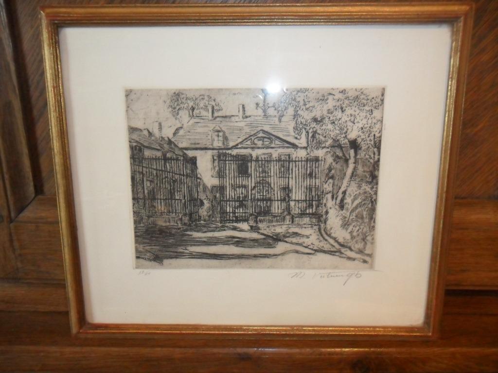 Eau forte de Médard Verburghe (Roeselare1886- Uccle1957), Antiquités & Art, Art | Eaux-fortes & Gravures, Enlèvement ou Envoi