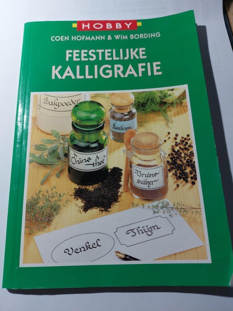 Feestelijke kalligrafie : Coen Hofmann, Hobby en Vrije tijd, Ophalen of Verzenden